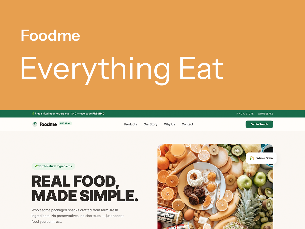 Foodme preview